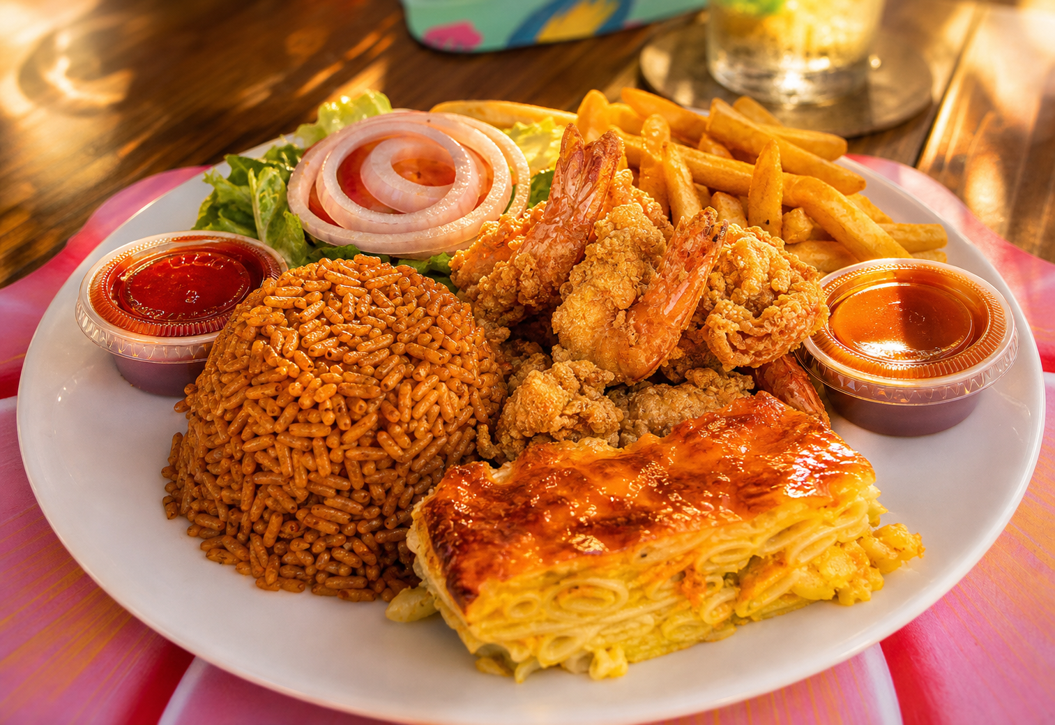 Goldie's platter