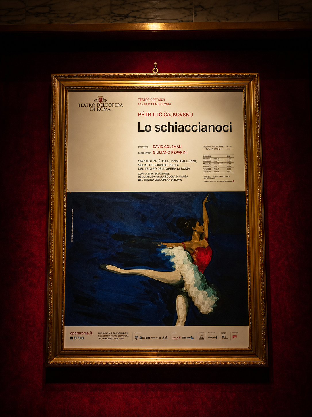 Lo Schiaccianoci — lobby poster